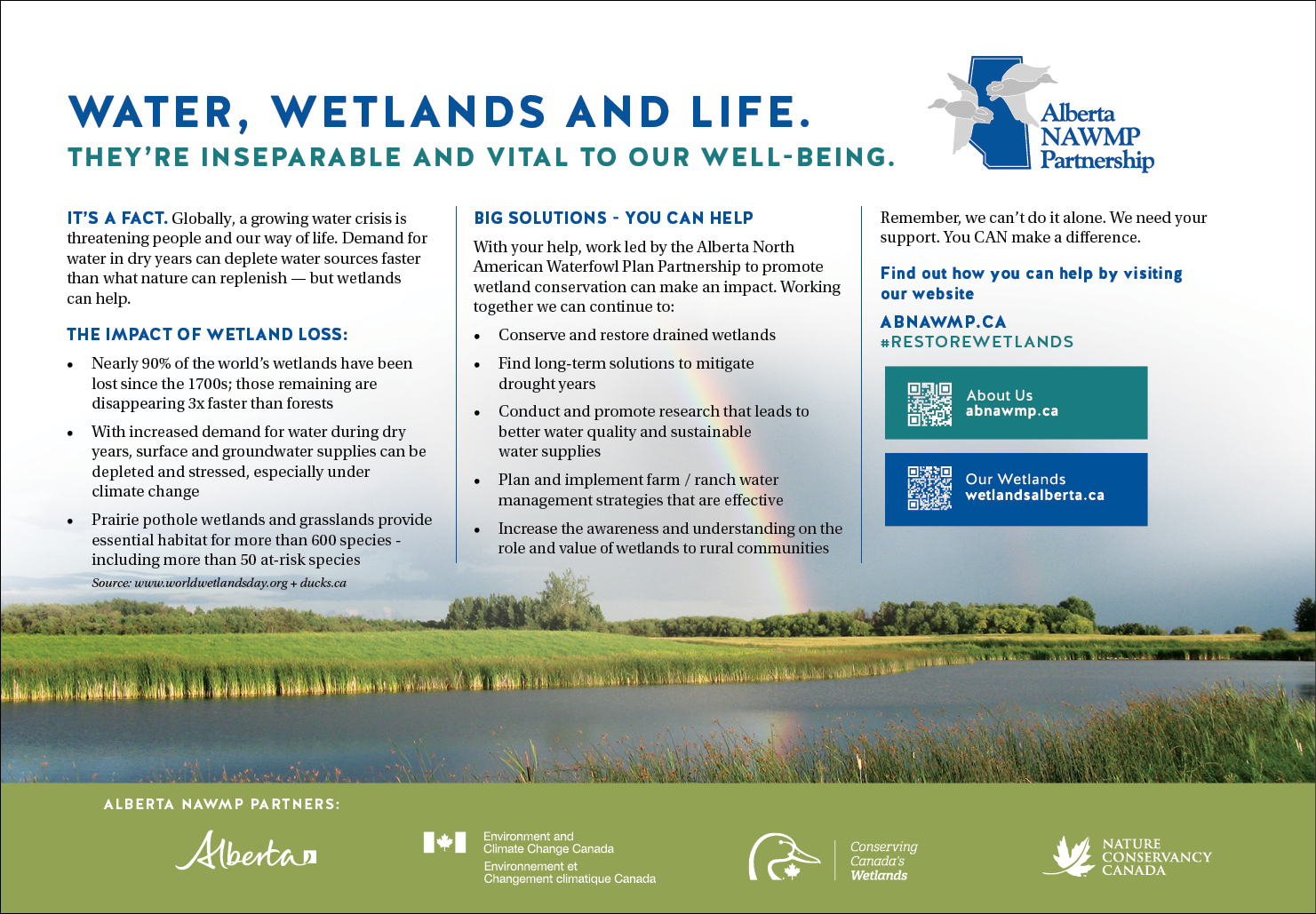 Conserving Canada's Wetlands